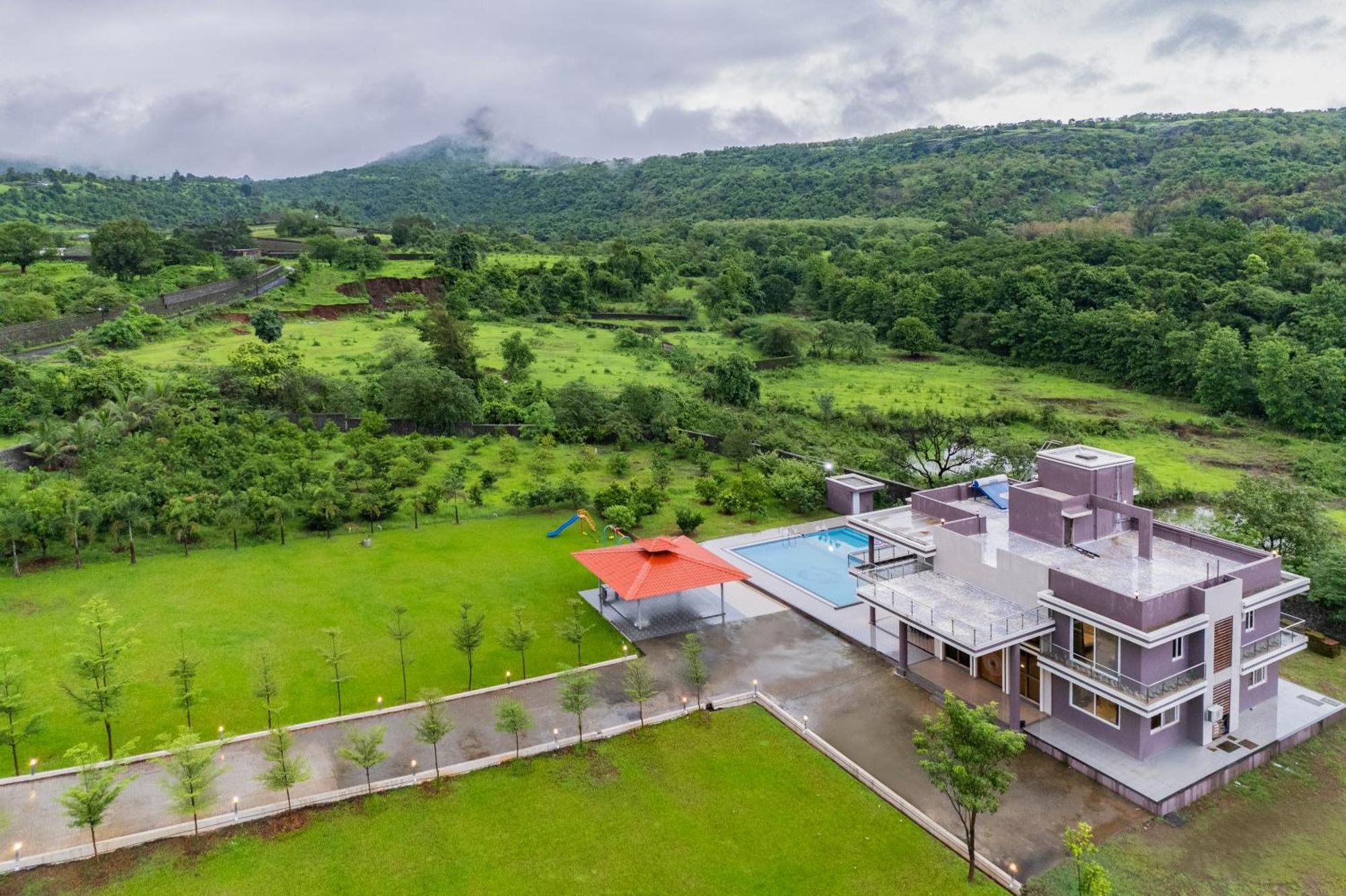Stayscape Shreeji Farms 4Bhk Karjat Dış mekan fotoğraf