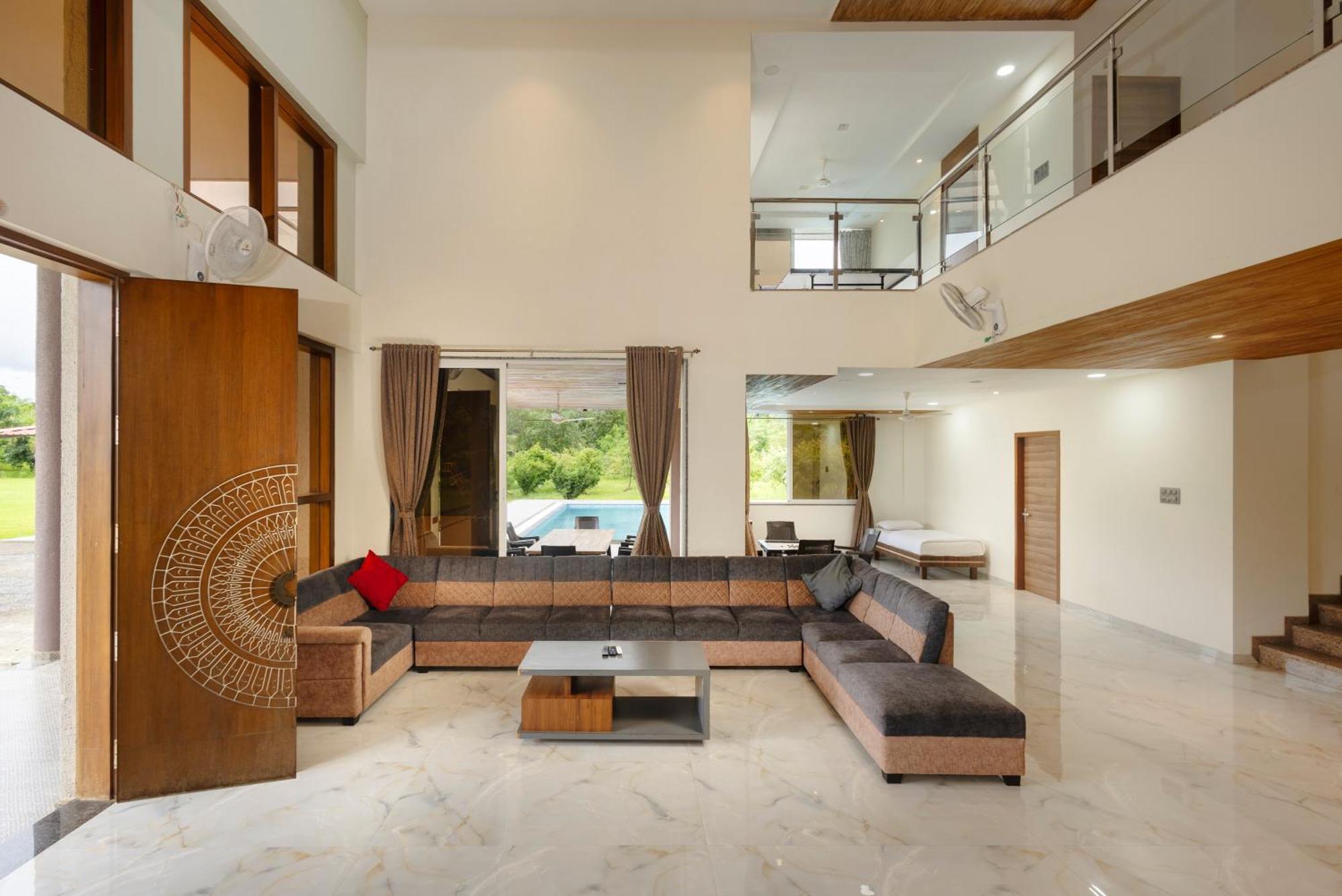 Stayscape Shreeji Farms 4Bhk Karjat Dış mekan fotoğraf
