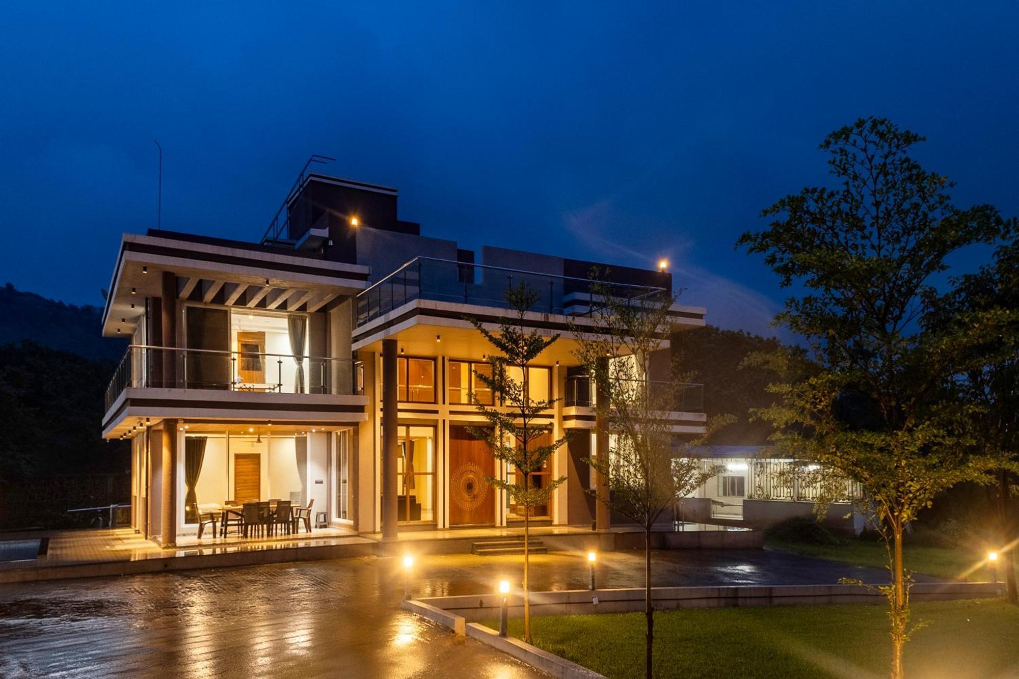Stayscape Shreeji Farms 4Bhk Karjat Dış mekan fotoğraf